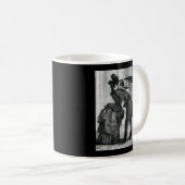 Antike Vampir-Kaffeetasse Kaffeetasse (VorderseiteRechts)