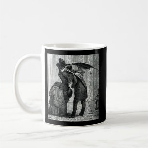Antike Vampir-Kaffeetasse Kaffeetasse