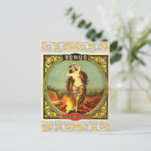 Antike Venus-Ephemera-Postkarte Postkarte (Stehend Vorderseite)