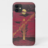 Antike Verne von der Erde bis zum Mondbuch Case-Mate iPhone Hülle (Rückseite)