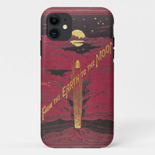 Antike Verne von der Erde bis zum Mondbuch Case-Mate iPhone Hülle