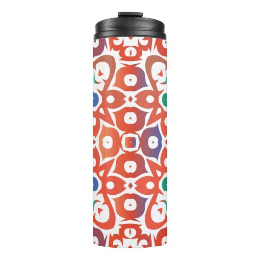 Antike verzierte Fliesen talavera mexico. Handgezo Thermosbecher (Vorderseite)