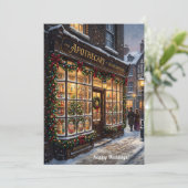 Antike viktorianische Apotheke Weihnachten (Stehend Vorderseite)