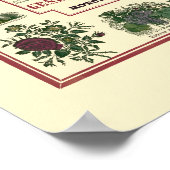 Antike viktorianische Ära Balm Of Thousand Flowers Poster (Ecke)