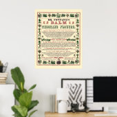 Antike viktorianische Ära Balm Of Thousand Flowers Poster (Heimbüro)