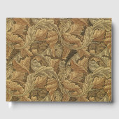 Antike Viktorianische Herbstreben Save the Date Gästebuch (Vorderseite)