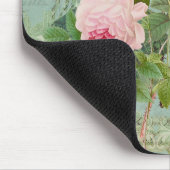 Antike viktorianische Shabby Chic-Art-Rosen Mousepad (Ecke)