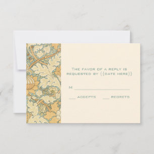 Antike viktorianische St. James-Blumen von William Save The Date