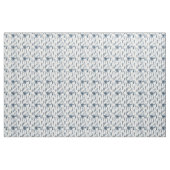antike viktorianische Tiertoilanthropomorph blau Stoff (Yard (91,4 cm))