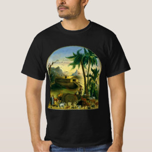 Antike viktorianische Volkskunst, Noahs Arche von  T-Shirt