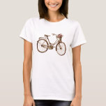 Antike Vintage Fahrradkörbe Blume Rose T-Shirt<br><div class="desc">Hallo, ich heiße Elly Lazarov. Ich bin ein erfahrener Designer. Ich habe Liebe zu malen. Ich Liebe schöne Dinge zu schaffen!Ich bin inspiriert von antiken Drucken, Steampunk Stil, Science Fiction und Natur. Ich Liebe, was ich tue, und ich hoffe, Sie genießen meine Entwürfe. . In meinem Studio fühle ich mich...</div>
