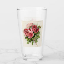 Antike Vintage florale Rose