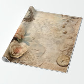 Antike Vintage-Geschichte Geschenkpapier (Ungerollt)