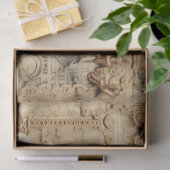 Antike Vintage-Geschichte Seidenpapier (Geschenk)