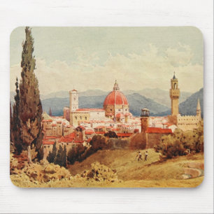 Antike Vintage Italien Florenz Boboli-Gärten Mousepad