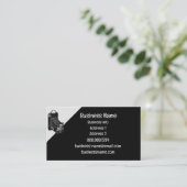 Antike Vintage Kamerareparatur oder -speicherung Visitenkarte (Stehend Vorderseite)