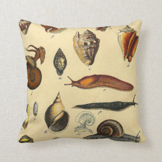 Antike Vintage Muschel Snail Ocean Sea Pillow Kissen