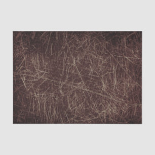 Antike Vintage-Textur dunkelbraune Kratzer Seidenpapier