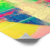 Antike Vintage Textured Background. With Differen Poster (Ecke)