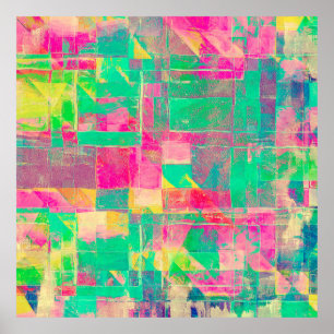 Antike Vintage Textured Background. With Differen Poster