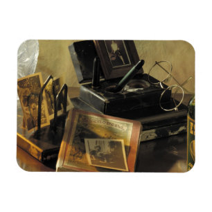 Antike Vintage- und nostalgische Erinnerungsstücke Magnet
