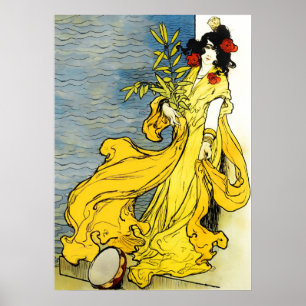Antike Vintage-Zigeuner Poster
