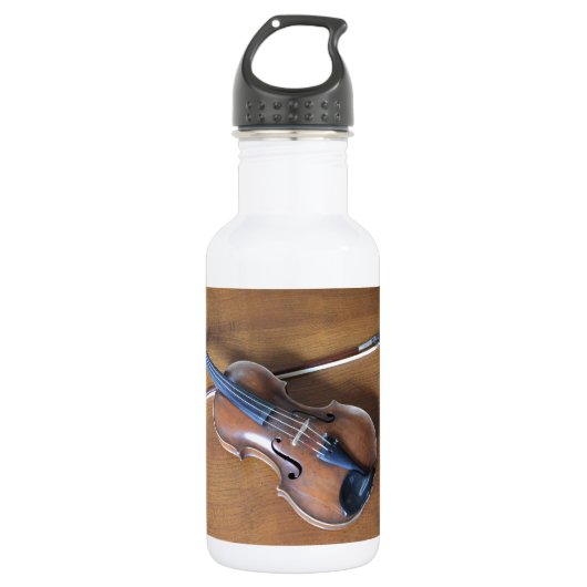 Antike Violine Trinkflasche (Vorderseite)
