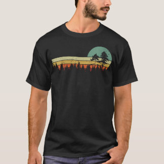 Antike Waldbäume Wildtiere T-Shirt