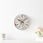 Antike Wall-Uhr Runde Wanduhr (Zuhause)