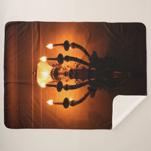 Antike Wandleuchte Sherpadecke (Vorderseite (Horizontal))