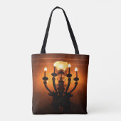 Antike Wandleuchte Tasche (Rückseite)
