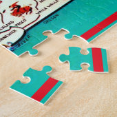 Antike Washington-Karte Puzzle (Seite)