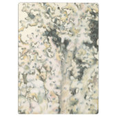 Antike Wasserfarbenkoralle Klemmbrett (Rückseite)