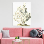 Antike Wasserfarbenkoralle Leinwanddruck (Insitu (Wohnzimmer))