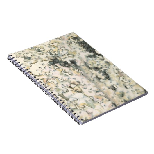 Antike Wasserfarbenkoralle Notizblock (Rechte Seite)