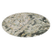 Antike Wasserfarbenkoralle Schneidebrett (Ecke)