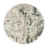 Antike Wasserfarbenkoralle Schneidebrett (Vorderseite)