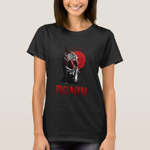 Antike weibliche japanische Samurai Katana Ronin a T-Shirt