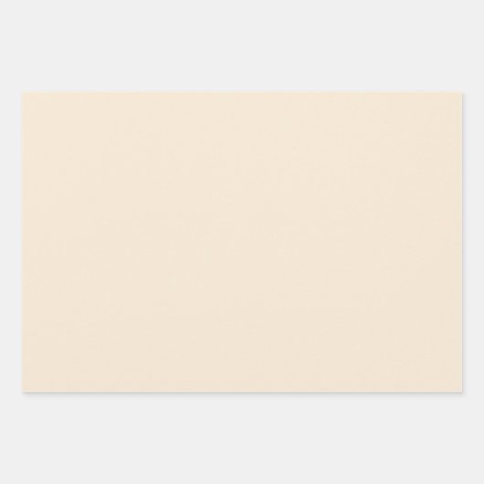 Antike, weiße Farbe Geschenkpapier Set (Vorderseite 3)