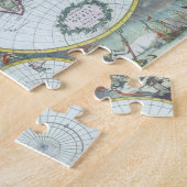 Antike Weltkarte aus dem 17. Jahrhundert, Frederic Puzzle (Seite)