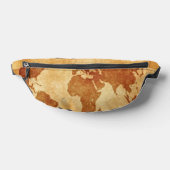 Antike Weltkarte Bauchtasche (Ablage )