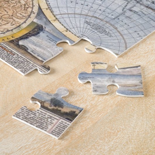 Antike Weltkarte cool Puzzle (Seite)