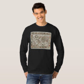 ANTIKE WELTKARTE DES 17. JAHRHUNDERTS GESCHICHTE G T-Shirt (Vorne ganz)