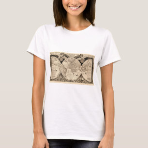 Antike Weltkarte durch Philipp Eckebrecht - 1630 T-Shirt