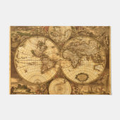 Antike Weltkarte Fußmatte (Vorderseite)
