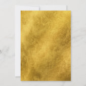 Antike Weltkarte Golden Tor Save The Date (Rückseite)