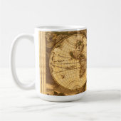Antike Weltkarte Kaffeetasse (Links)