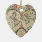 Antike Weltkarte Keramikornament (Rechts)