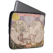 Antike Weltkarte Laptopschutzhülle (Vorne Rechts)
