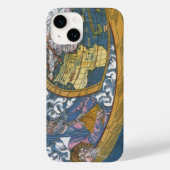 Antike Weltkarte mit Claudius Ptolemy, 1507 Case-Mate iPhone Hülle (Rückseite)